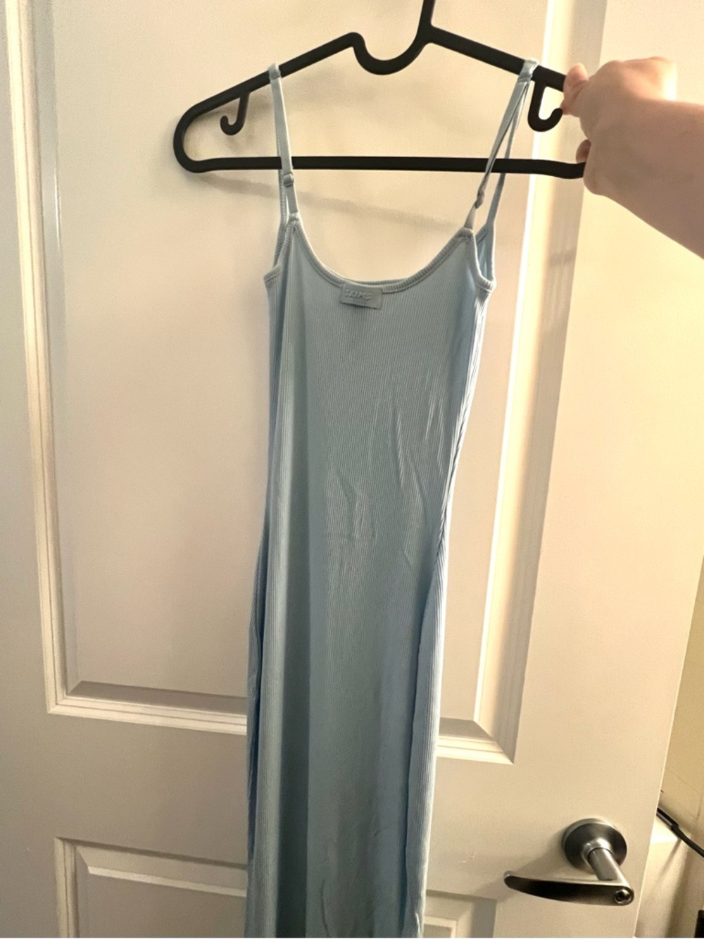 SKIMS Soft lounge slip dress (limited blue color)